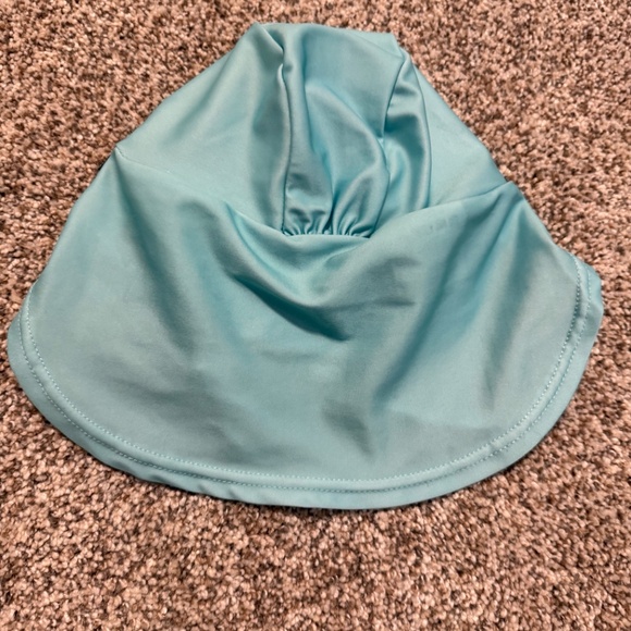 Honeysuckle Swim Hat – Aqua (Size 0–6 Months) - Picture 3 of 3